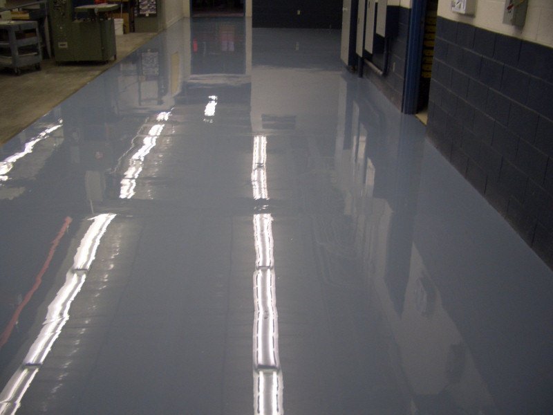Winfield Commercial Floor Epoxy Painting